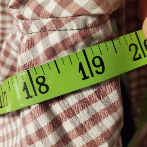 CHEF WORKS MODERN GINGHAM LONG SLEEVE DRESS SHIRT ITEM: SHC05 NWT - Picture 8 of 9